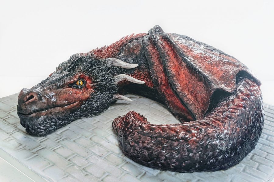 Dragon Cake Topper with Name and Age | Chibichi Designs – ChibiChiDesign